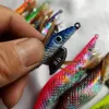 20pcs 30イカジグフック釣りルアージグベイトウッドエビフィッシングタックルイカ人工ベイトウッドエビ魚240116