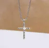 Necklace Fashion Necklaces Dy Ladies Men Punk Women Pendant Popular Inlaid Design Imitation Diamond Jewelry Anniversary Valentine's Day Gift8899969