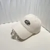 Unisex Designer Ball Caps Eenvoudige Strass Letter Schaduw Baseball Cap Koreaanse versie Zwart Wit Rood Cap voor lente en zomer