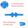 Xima 2.5inch 26pcs/lot hairリボンヘッドバンド付きのかわいいリボン弓ベビー幼児用ヘアバンドヘアバンドヘアアクセサリー231229