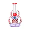 HORNS GLASS WATER PIPE GLASS DABRIG with 14.5mm joint.