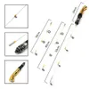 50 cm 60 cm 70 cm Ice Fishing Rod 3 Tips Vinterfiskstång Fiskestång Blue Silver Golden Spinning Outdoor Fishing Tackle 231228