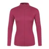 100% Merinowol Basislaag Dames Merinowol Lange mouwen Mock Coltrui Top Shirts Dames Thermisch ondergoed Wicking Anti-geur 231229