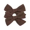 Accessori per capelli Dolce fiocco stampato Forcina per capelli Moda versatile Arco per bambini Abbigliamento Copricapo per bambini