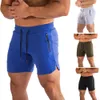 Męskie sporty sportowe spodnie treningowe męskie mięśnie multi-kieszeni krótkie spodnie Summer Szybkie suche spodnie na plażę Szkolenie spodnie do koszykówki