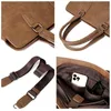 Vintage Weiche Leder Aktentaschen Für Männer Business Handtaschen Hohe Qualität Schulter Messenger Tasche Männlichen Büro Laptop Taschen 231228