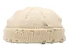 Winter Knit Estruerad Docker Beanie med pin trawler Beanies Ripped Melon Hat Roll Up Edge Skullcap For Men Women2338157