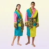 Men039s robes masculines Luxury Classic Cotton Paintes de coton masculin et femmes Brands de nuit Kimono Robes de bain chaud à la maison Porte Unisexe Bathrob5521408