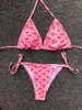 Sexy Women Designers Bikinis Sets Clear Pasp Kształt Swimsuits Panie Kąciki Kąciki Swimowe Zużycie na plażę Kobieta kąpielowe BILIKINI Mieszane luksusowe marki SKWOROWY 1107