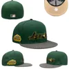 Nowy dopasowany kapelusz mężczyzn Women Designer Baseball Hats list Hip Hop Sport Pełna zamknięta płaska czapka haftowa czapka W-12