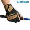 2024 Män öppnar tre fingerfiskehandskar utomhus Anti Slip Fishing Protection Anti Stab Cutting Waterproof Windproof Glors 231228