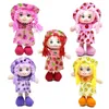 Cartoon Kawaii Frutta Gonna Cappello Bambole di Pezza Morbido e carino Panno Peluche per il Bambino Giochi di imitazione Ragazze Compleanno Regali di Natale 231228