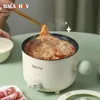 Mini Electric Rice Pot Multicooker pot Stew Heating Pan Noodles Eggs Soup Steamer Cookers Cooking for Home 231229