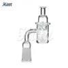 Quartz Banger 14mm Male Joint Nail with Helix Function Carb Cap Smoking Accessories for Beaker Straight Bong Dab Rig Recycler Ash Catcher