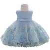 Mädchen Kleider Baby Kleid Geborene Blume Stickerei Prinzessin Für Erste 1. Jahr Geburtstag Party Karneval Kostüm Drop Lieferung Kinder Materni Dhnvc