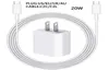 20W PD Fast Charging Adapter Charger Cord USB C Cable For Apple Airpods iPhone 14 13 12 mini 11 Pro Max Phone Charge Data Line9027017