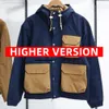 Designer Mens Jaqueta Outono Casaco North Hooded Jaquetas Esportes Windbreaker Casual Zipper Casacos Homem Outerwear Roupas Trapstar Jacket 7871