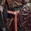 Paski Średniowieczne retro miecz marek dekoracyjny uchwyt na imprezę imitacja stopu kostiumów