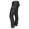 Men's Pants Vintage Gothic Leather Mens Slim Fit Long Trousers Punk Black Cargo Winter Business Work Wear Bottoms Streetwear