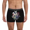 Sous-vêtements Hollow Crew Team Cherry 3 Boxer pour hommes Creative Sexy Undies Humor Graphic Quatre saisons Wearable