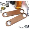 Bottle Favors Wood Handle Bartender Openers Wine Beer Soda Glass Cap Opener Kitchen Bar Tools Factory Wholesale Drop Delivery Weddin Dhngf