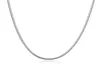 Plated sterling silver Chains (16 18 20 22 24)INCHS*3MM men's 3M bone necklace SN192 Top 925 silver plate Chains Necklaces jewelry8698111