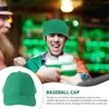 Gorras de bola 1pc Irlanda Verde Béisbol Algodón Sombrero Fiesta Regalo