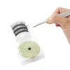 Outils d'extension de faux-cils, palette de colle individuelle, peut mettre des cils et des tampons de Jade, tampons de mesure, support adhésif