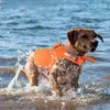 犬のアパレルライフベスト防水夏の安全服スイミングジャケット大犬用反射サーフィン保護