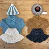 M P Maglioni invernali per bambini per ragazze Cardigan lavorato a maglia carino Capispalla in cotone per bambini Top Abbigliamento 231228