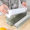 Mat wrap cutter cling film aluminium folie dispenser med skarp plastlagringshållare kök leveranser 231228