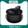 Auriculares OPPO OPPO Free 2/W52 Free W52 TWS Auriculares Wireless Bluetooth 5.2 Auriculares Ruido Resistente a la canelación para Oppo Find X3 Pro