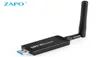 ZAPO W79L 2DB USB WiFi Adaptörü 1200m Taşınabilir Ağ Yönlendiricisi 24 58GHz Bluetooth 41 WiFi Alıcı Ağ Kartı 3300509