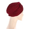 Ethnische Kleidung Frauen Muslim Falten Plissee Hijab Chemo Kappe Innenhut Krebs Motorhaube Kopfbedeckung Wrap Turban Mützen Femme Kopfbedeckung