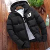 Modische 2024 Herren-Jacke aus warmer Baumwolle mit Kapuze, geeignet für Geschäftsleute, Büro, Einkaufen, Außenbereich und Freizeit 231228