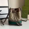 Mini Designer bucket bag telefoontas portemonnee Damesschoudertassen Tether touw leren emmer crossbody tas Mini telefoontas portemonnee designer draagtas