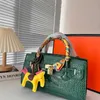 Mode Winkelen Boekentassen Schoudertassen Slangenleer Patroon Pony Sjaal Slot Handtas Crossbody Messenger Dames Totes Rugzak Luxe Designer Portemonnees Portemonnee 2024