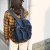 Рюкзак с индивидуальным именем, школьные сумки для школьников на заказ, простые джинсовые холщовые сумки для девочек большой вместимости с