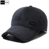 Northwood Solid męskie czapki zimowe z nausznikami Outdoor Baseball Cap Mężczyzna Plush Gtromen Keep Hat Trucker Gorras 231228