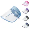 Reusable Full Face Shield Cover Transparent Anti Droplet Clear Mask Cooking Splash Soft Plastic Respirator Doublesided Film Ju98964629