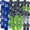 DK Metcalf Football Jaxon Smith-Njigba Devon Witherspoon Kenneth Walker III Geno Smith Bobby Wagner Jamal Adams Tyler Lockett Jersey Jersey