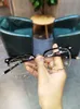 Projektant CH Cross okulary ramy Chromy Marka okulary przeciwsłoneczne Nowy biznes dla mężczyzn Kobiety Rzeźbione tytanowo -krótkowzroczność Wysokiej jakości ramy okularowe 2024 KXY9