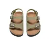 BIRKENSTOK SANDALE SLIDES SLIDER SLIPPERY Boston Clogs Men Men Buty Buty na zewnątrz Czarno -Brąz Brązowy zielony żółty pu skórzany ślizgowe buty damskie buty