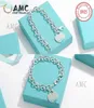 AMC 925 Sterling Silver Bracelet Bracelet bracelet bracelet ot المجوهرات 11 مصممة التصميم الأصلي لصديقته Holiday604939469
