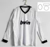 Retro Real Madrids Soccer Jersey Long Sleeve Football Shirts Guti Ramos Seedorf Carlos 10 11 12 13 14 15 16 17 Ronaldo Zidane Raul 00 01 02 03 04 05 06 07 Finals Kaka