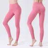 Align Lu Girl Pantaloni lunghi da yoga Wunder Train Pantaloni da yoga stretti da corsa Elasticità da donna Leggings sportivi Esercizio Slim Nono pantalone Fitness a figura intera