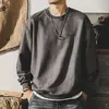 Men's Hoodies Sweatshirt For Men Pullover Top Embroidered Male Clothes Aesthetic 90s Vintage Hoodieless Y2k Winter Streetwear High Quality