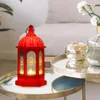 Table Lamps LED Wind Lights Ramadan Lantern Lamp Hanging For Event Decor Golden Lanterns Decorative Wall