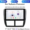 9''10.33'' 2din Autoradio lecteur vidéo multimédia pour 2007-2013 Subaru Forester 2014 2005-2018 Carplay Android Auto 4G