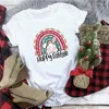 T-shirts Femmes Femmes Chemise de Pâques Mignon Enfant Graphique Tops Lady Cadeau Vêtements Harajuku Ulzzang Streetwear